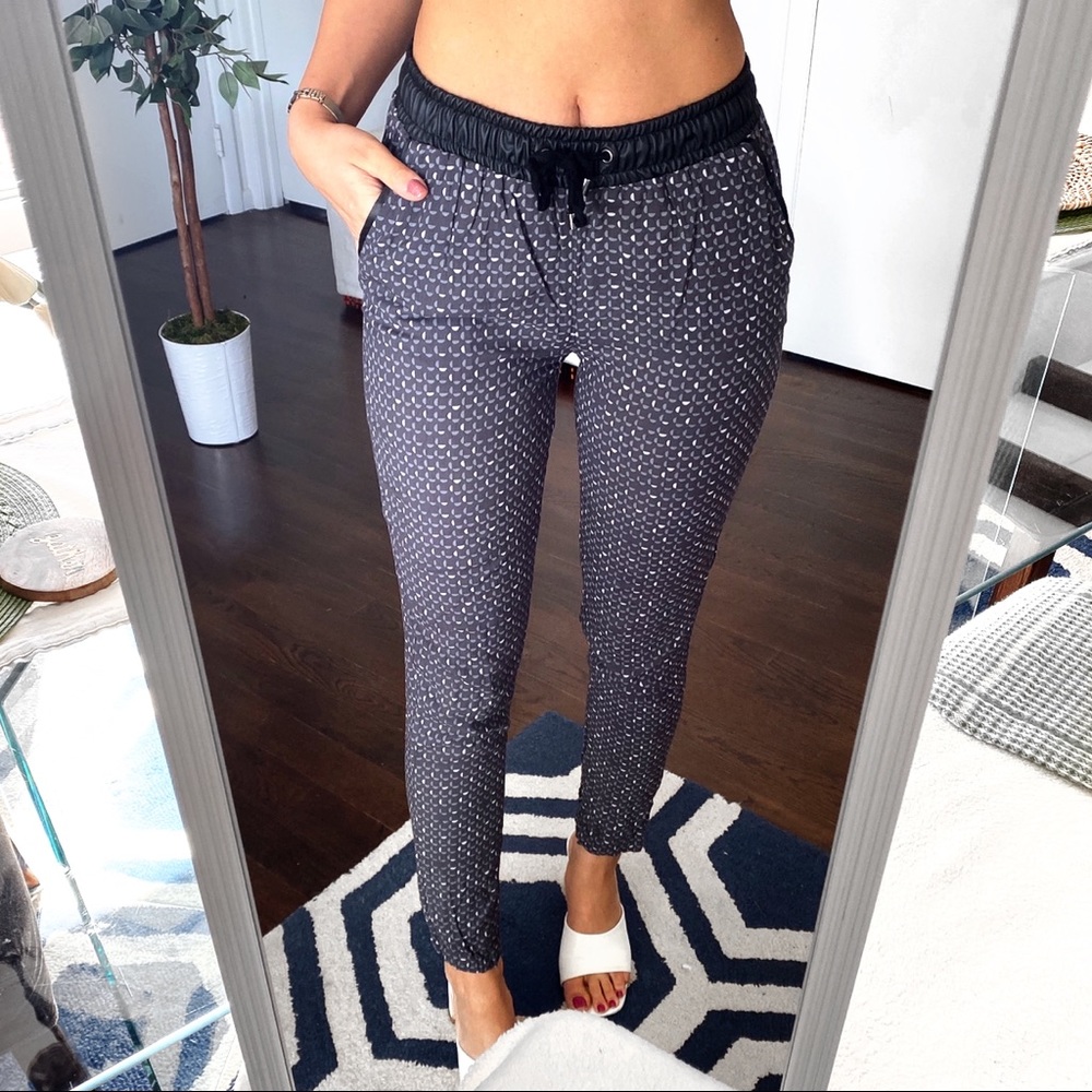 ▪️ STREET ONE PATTY GREY FAUX LEATHER LOOSE FIT HIGH WAIST BAGGY PANTS!